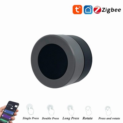 Tuya ZigBee 3.0 Wireless Scene Switch App Remote Control Push Button Smart Knob