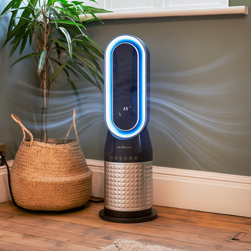 AIRWAVE JSH Bladeless Cool + Hot Fan | Heating 2kw & Cooling Mode WITHRemote