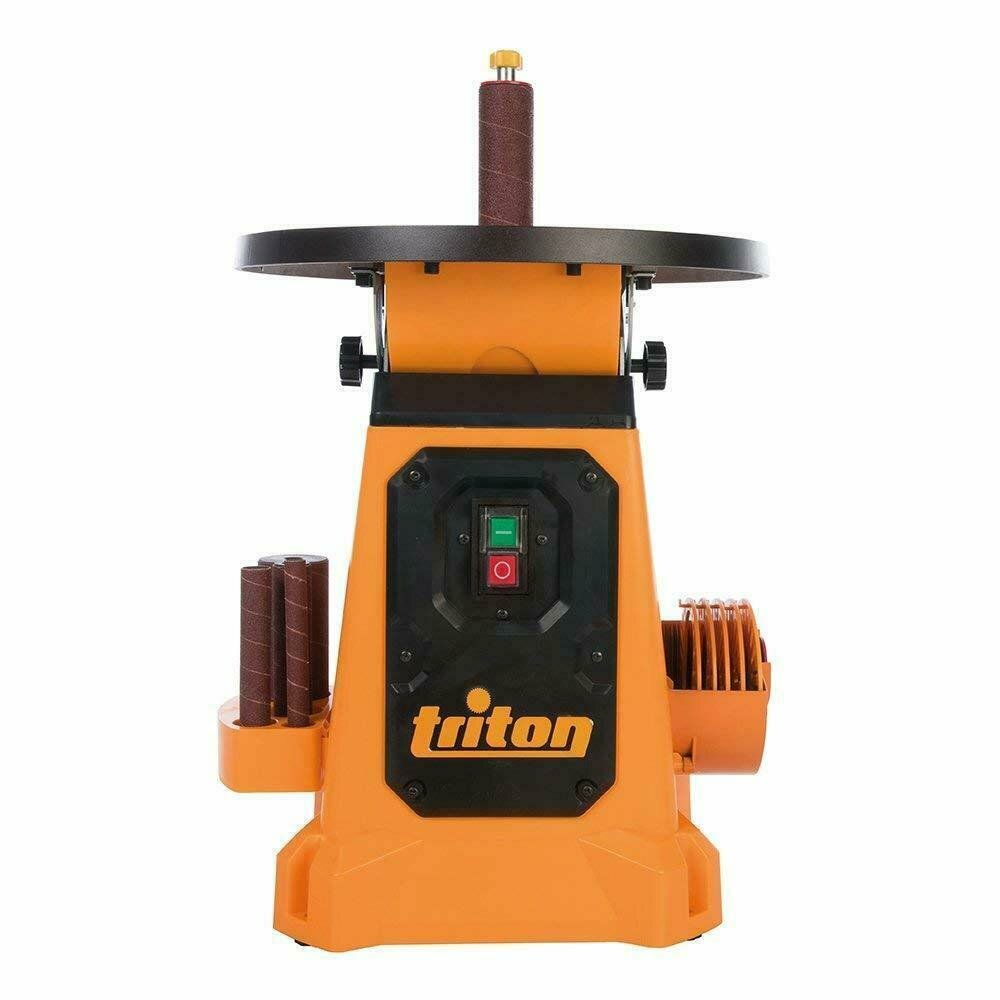 Triton TSPS370 350w Oscillating Tilting Table Bobbin Spindle Sander 38