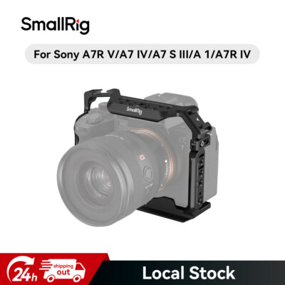 SmallRig Camera Cage+Handle/Monitor Mount/Hand Strap for Sony A7R V|A7 IV|A7 S3