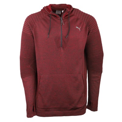 Пуловер с капюшоном на молнии Puma Evoknit Energy Мужская повседневная верхняя одежда размера S 516499-03