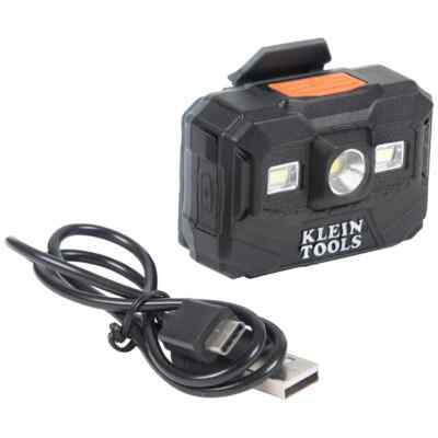 Klein Tools 56062 Rechargeable Headlamp and Worklight, 300 Lumens All-Day Run