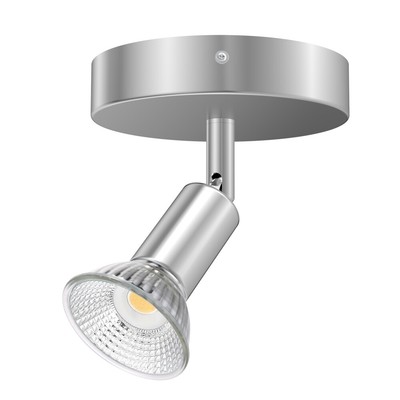 6-Light LED Track Lighting Kit, Flush Mount Ceiling Spot Light Fixture GU10