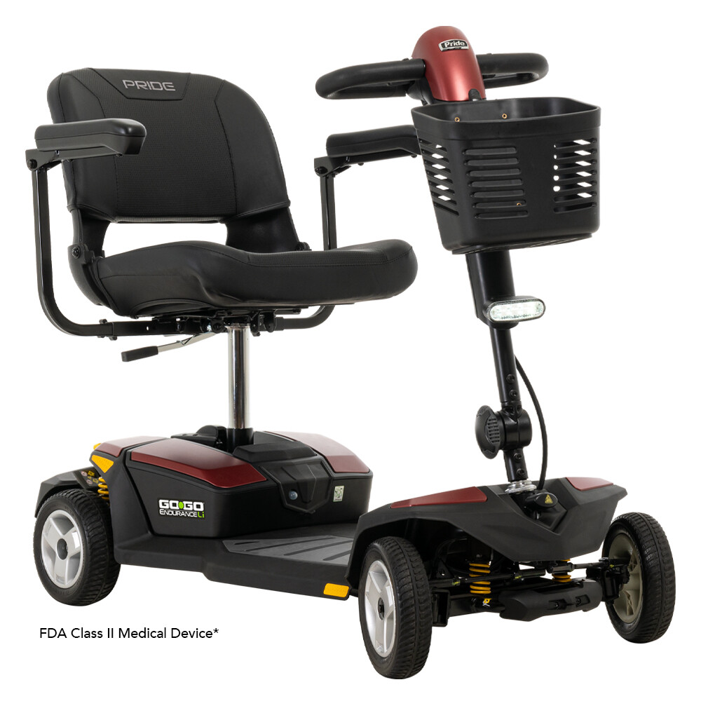 New Pride Mobility Go-Go ENDURANCE LI