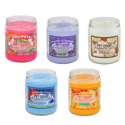 Pet top smell candles