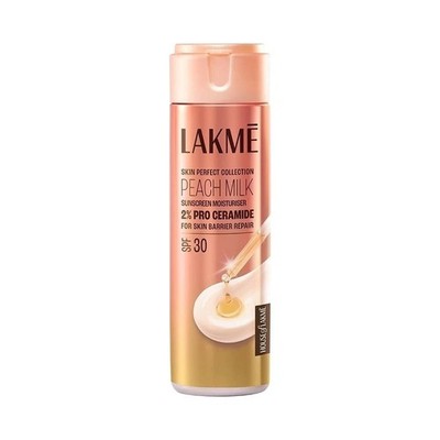 Lakme Peach Milk Face Moisturizer SPF 24 PA++ Light Sunscreen Lotion 120 ml
