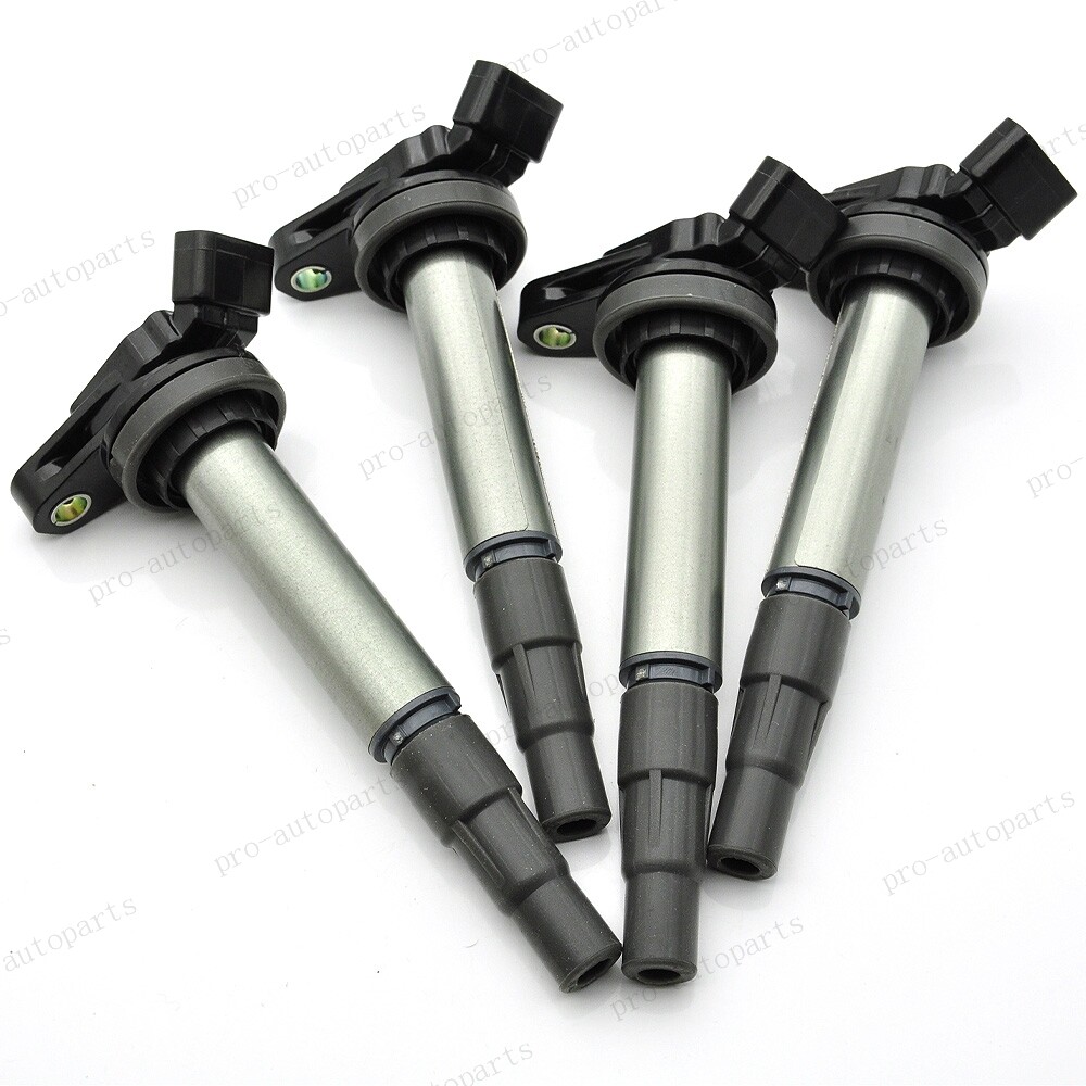4X Ignition Coil + 4X iridium Spark Plug For 2009-2017 Toyota Corolla 1.8L UF596