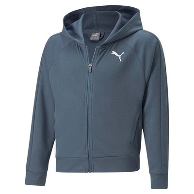 

Puma Modern Sports Full Zip Hoodie Youth Boys Серая повседневная верхняя одежда 67019418, Grey