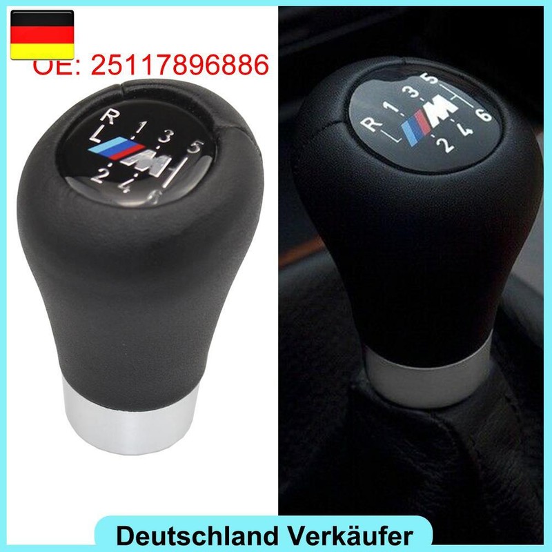 M-Sport Schaltknauf Schalthebel 6 Gang FÃ¼R Bmw 3er 5er E46 E90 F10 E87 E60