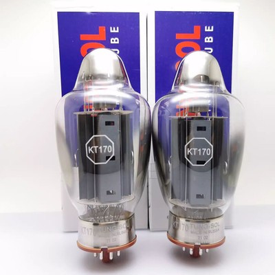 2pcs matched Audio Vacuum Tube Russia TUNG-SOL KT170 Replace 6550 KT88 KT150