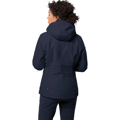 JACK WOLFSKIN JACK WOLFSKIN WOMENS ARGON STORM JACKET TOP NAVY BLUE SPORTS OUTDOORS FULL ZIP