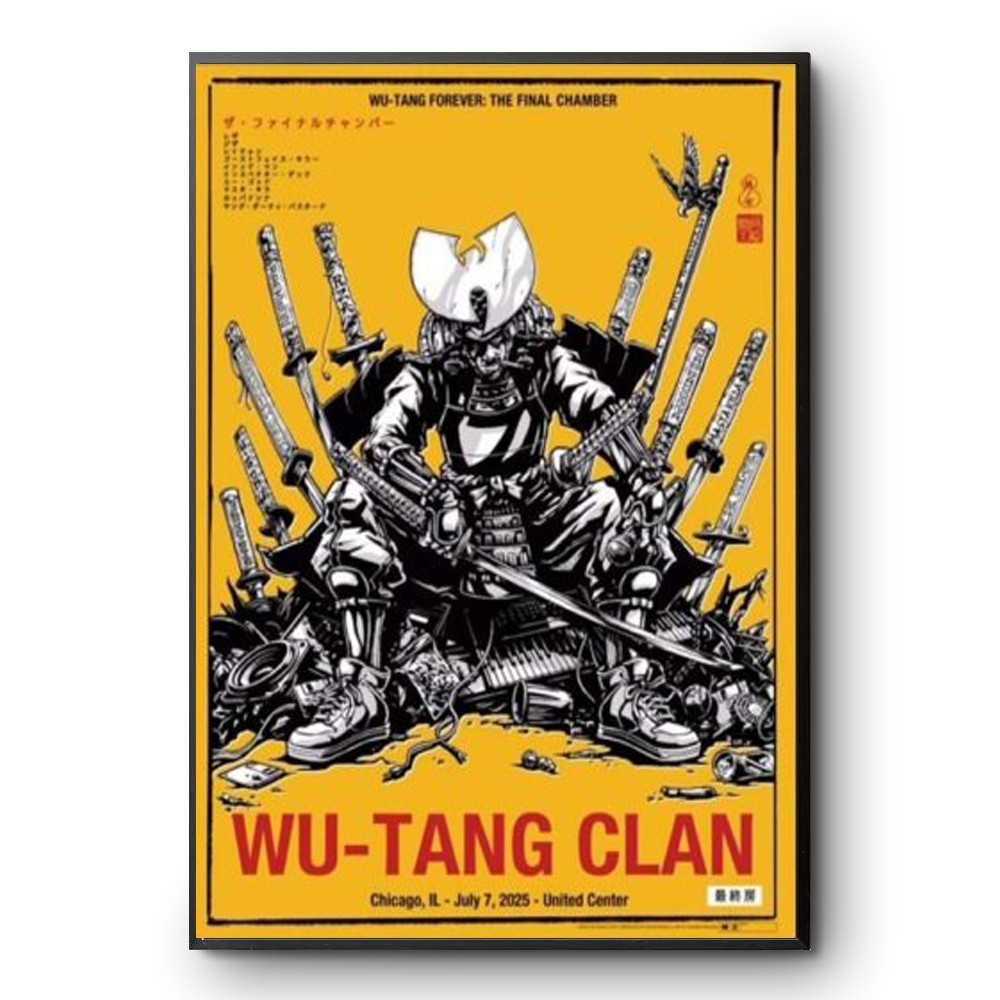 Wu Tang Clan The Final Chamber Tour 2025 Chicago Illinois July 7
