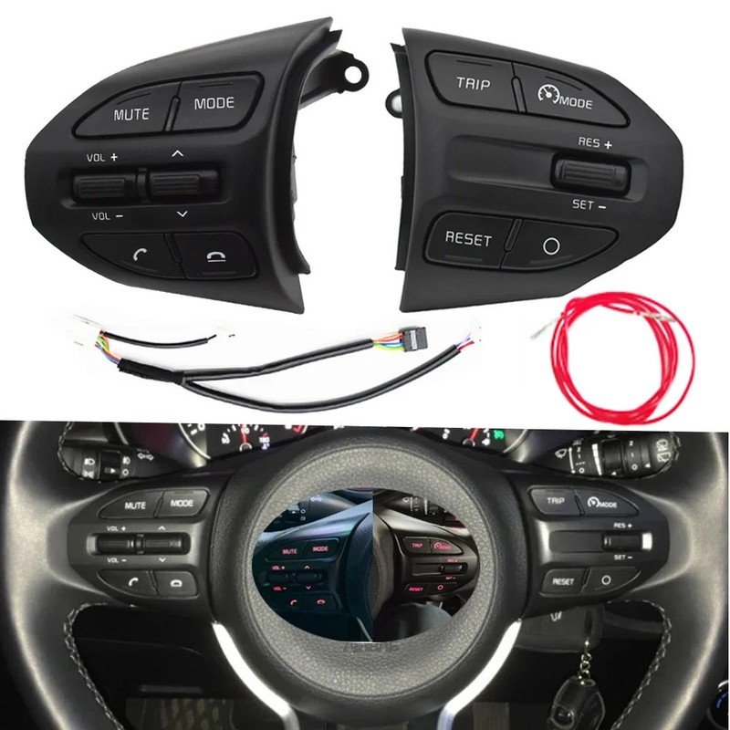 96720-H8020 Steering Wheel Buttons For Kia RIO 2018-2021 X-LINE K2 RIO 4 Cruise