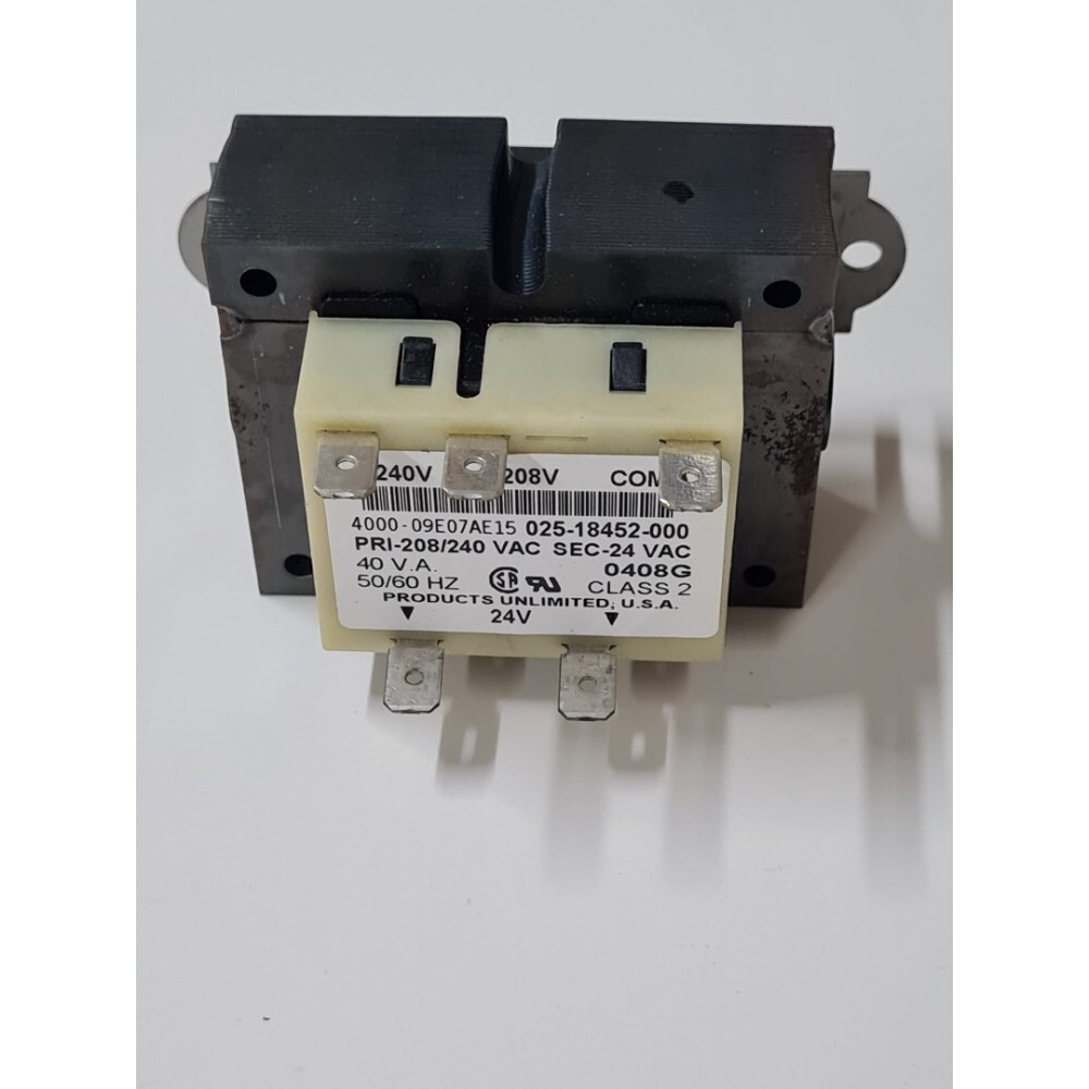 York Luxaire Transformer 208 240 24 volt 025-18452-000 S1