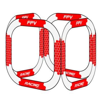 Drone FPV Racing Gate Flying Crossing Door  Freestyle foldable 780mm with Base