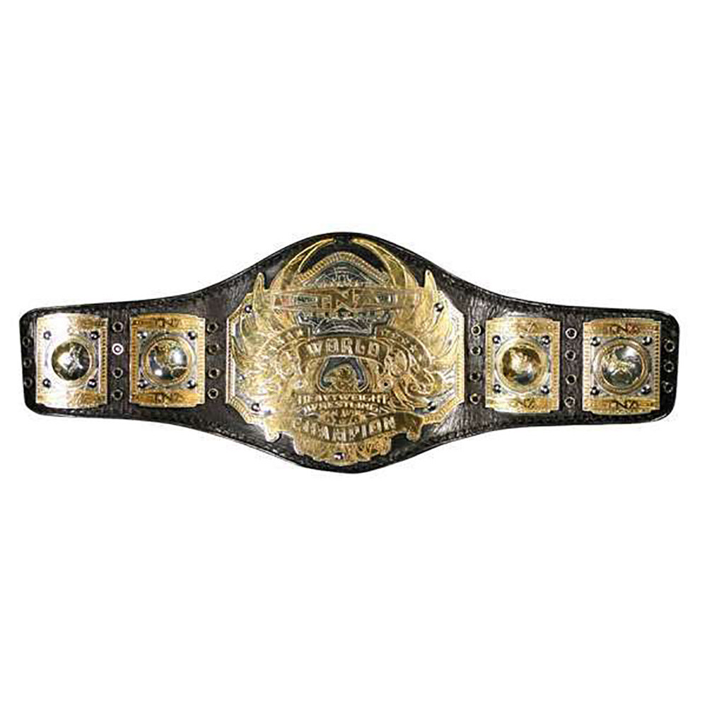 TNA World Heavy Weight Wrestling Championship Belt Adult Size ZINC 2MM/4MM - Picture 2 of 2