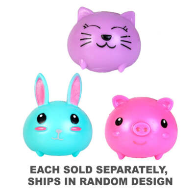 Smoosho's Sticky Splat Pet for Fun and Relaxing Sensory Play (1pc Random Style)