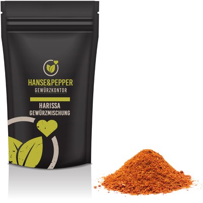 250g Harissa Gewürzmischung geschrotet natürlich vom Hanse&Pepper Gewürzkontor 	