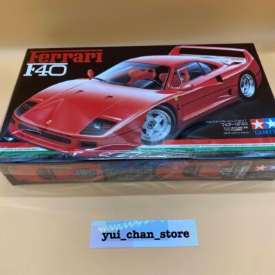 未使用 TAMIYA フェラーリ F40 1/24 No.77 Tamiya Ferrari F40 Full Display Model Kit Sports Car Series