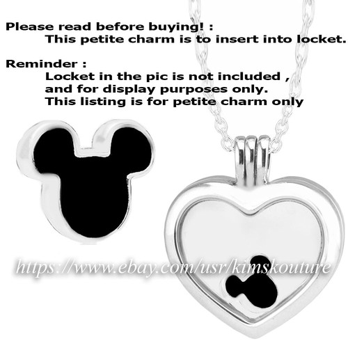 Authentic Pandora Disney, Mickey Icon Petite Locket Charm