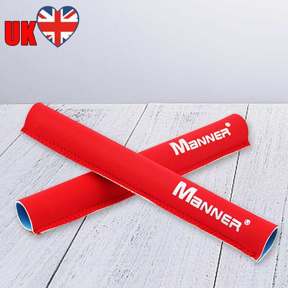 1Pair Kayak Paddle Grips Handle Non-Slip Cover Soft for Kayak Paddles (Red)