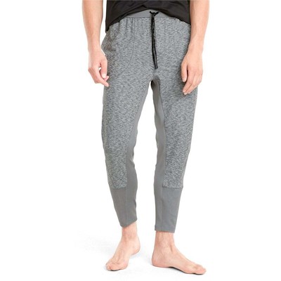 

Мужские серые повседневные спортивные штаны Puma Studio Yogini Joggers 52102003, Grey, Puma Studio Yogini Joggers