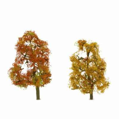 JTT (HO-Scale) 92063  Premium Tree, Autumn Sycamore 3.5-4'' (2-Pack)