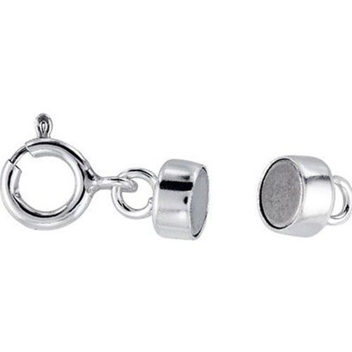 3 - SOLID 14k Yellow Gold and 1 - .925 Sterling Silver Magnetic Necklace Clasps