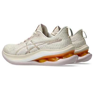 Pre-owned Asics Official Store Limited Running Shoes Gel-kinsei Max Radys 24.5 E Oatmeal/w In White