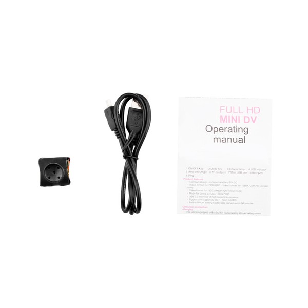 Mini 1080P HD Button Built-in battery micro smallest body camera Video recorder - Image 8