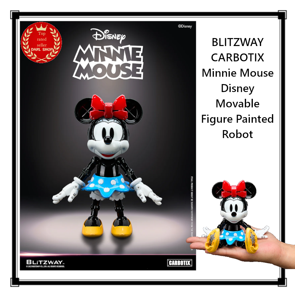 BLITZWAY Disney ミニー　未開封　ブリッツウエイ BLITZWAY CARBOTIX Minnie Mouse Disney Movable Figure Painted