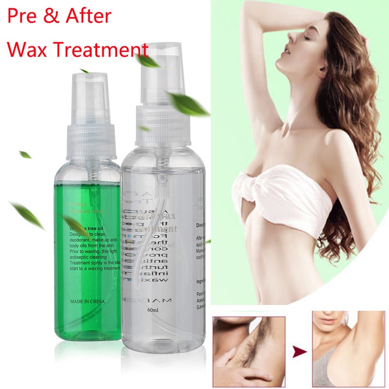 Gentle Depilatory Pre After Wax Treatment Spray Waxing Sprayer