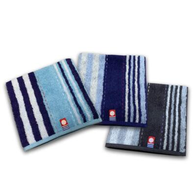 Domestic Imabari Towel, Towel Handkerchief, Set of 3, 100% Cotton, Made in Japan