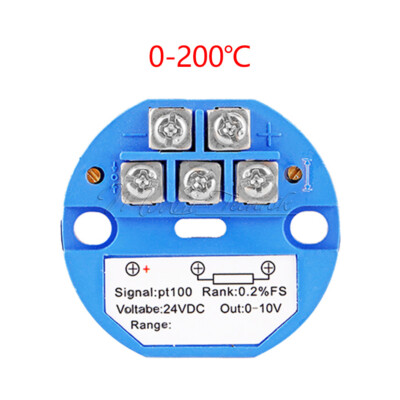 4-20MA 0-10V Temperature Sensor Transmitter Module PT100 Transmitter Module