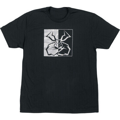 Moose Racing Split Personality T-Shirt - Black | XL