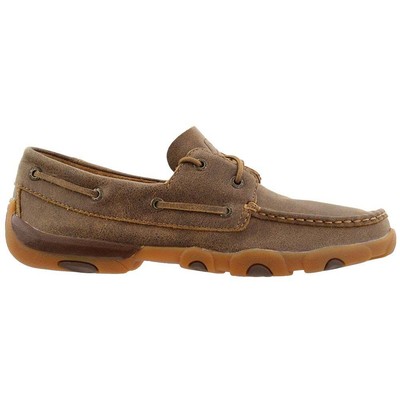 

Повседневная обувь для вождения Moc Boat Flat Twisted X WDM0003 - коричневый, Twisted X Driving Moc Boat