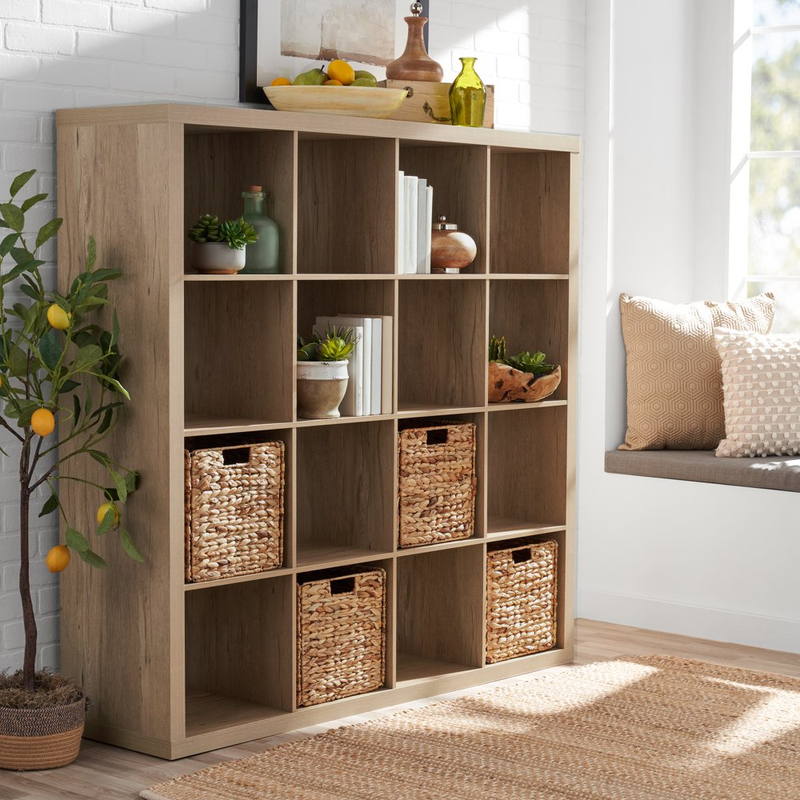 16 Cube Storage Organizer Bookcase Display Shelves Office Closet Shelf DIY