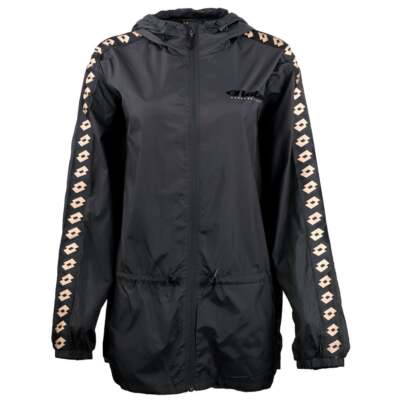 

Lotto Athletica Classic W Iv Full Zip Jacket Womens Black Casual Athletic Outerw, Черный, Lotto Athletica Classic W Iv Full Zip Jacket
