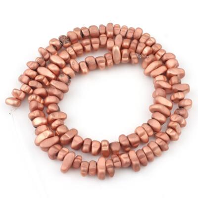 Natural Hematite Irregular Gravel Stone Loose Beads for Jewelry Making DIY 15''
