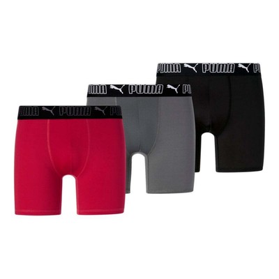 

Мужские боксеры для тренировок Puma 3Pk черные 85838104, Черный, Puma 3Pk Training Boxer Briefs