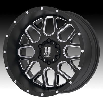 XD Series XD820 Grenade Satin Black Milled 20x9 6x120 18mm (XD82029077918US)