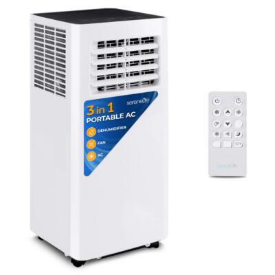SereneLife Compact Home Portable Air Conditioner AC Cooling Unit Quiet Operation