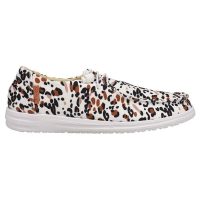 Corkys Kayak White Leopard Print Slip On Boat Женские белые кроссовки Повседневная обувь