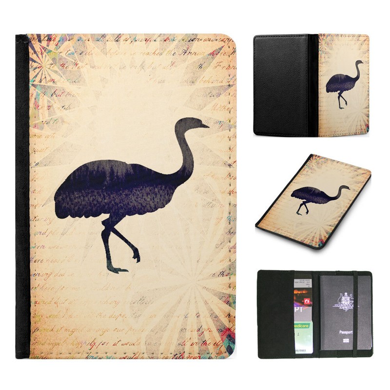 PASSPORT ITINERARY ORGANIZER|EMU AUSTRALIAN ANIMAL