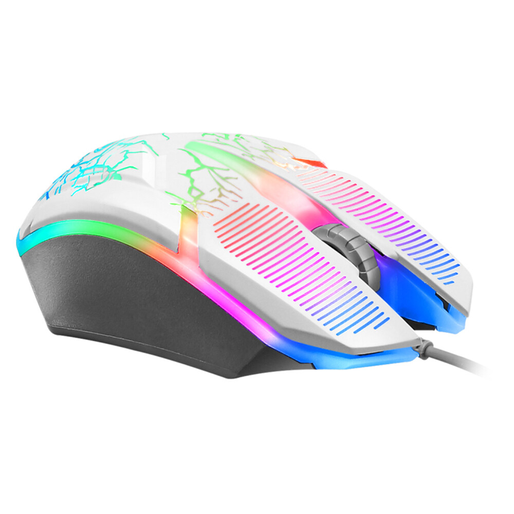Gaming Gamer Wired Keyboard&Mouse W/LED Backlit,Gaming Headset For PC Computer
