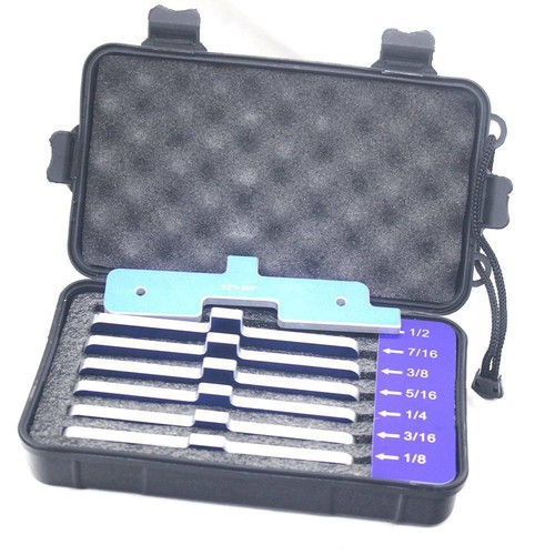 Precision Router Table Set Up Bars For Kreg PRS3400 , Set of 7 In High