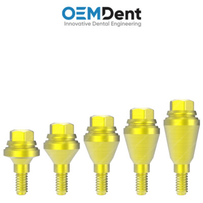 Straight Multi Unit 1.4 Abutment Slim Platform - GDT  Hexagon 2.0mm Compatible