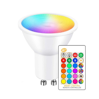 GU10 RGB Dimmable LED Light Bulbs Remote Control Colour Changing Spot Light Bulb