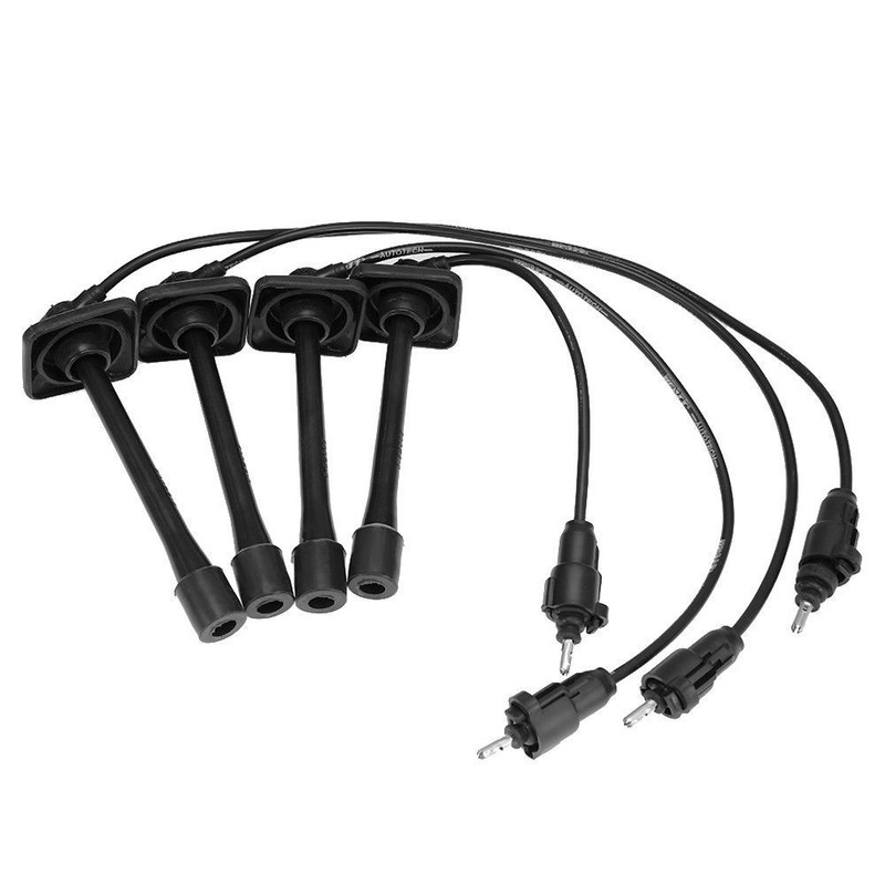 4Pcs Ignition Spark Plug Wires For Toyota Camry Solara Rav4 9701 2.2L