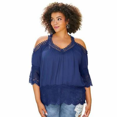 

Топ с открытыми плечами и отделкой крючком K Jordan